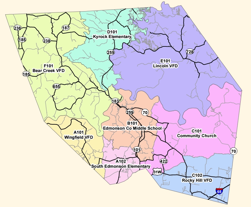Current Precinct Locations